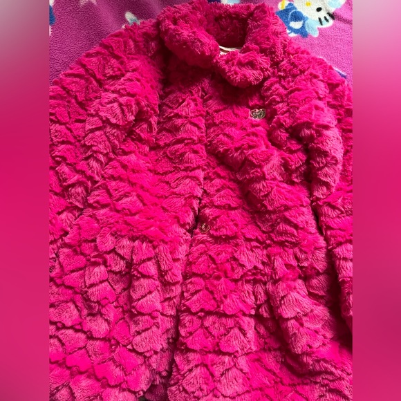 Juicy couture fur jacket size 6 ๐๐๐๐โจ - Picture 4 of 4